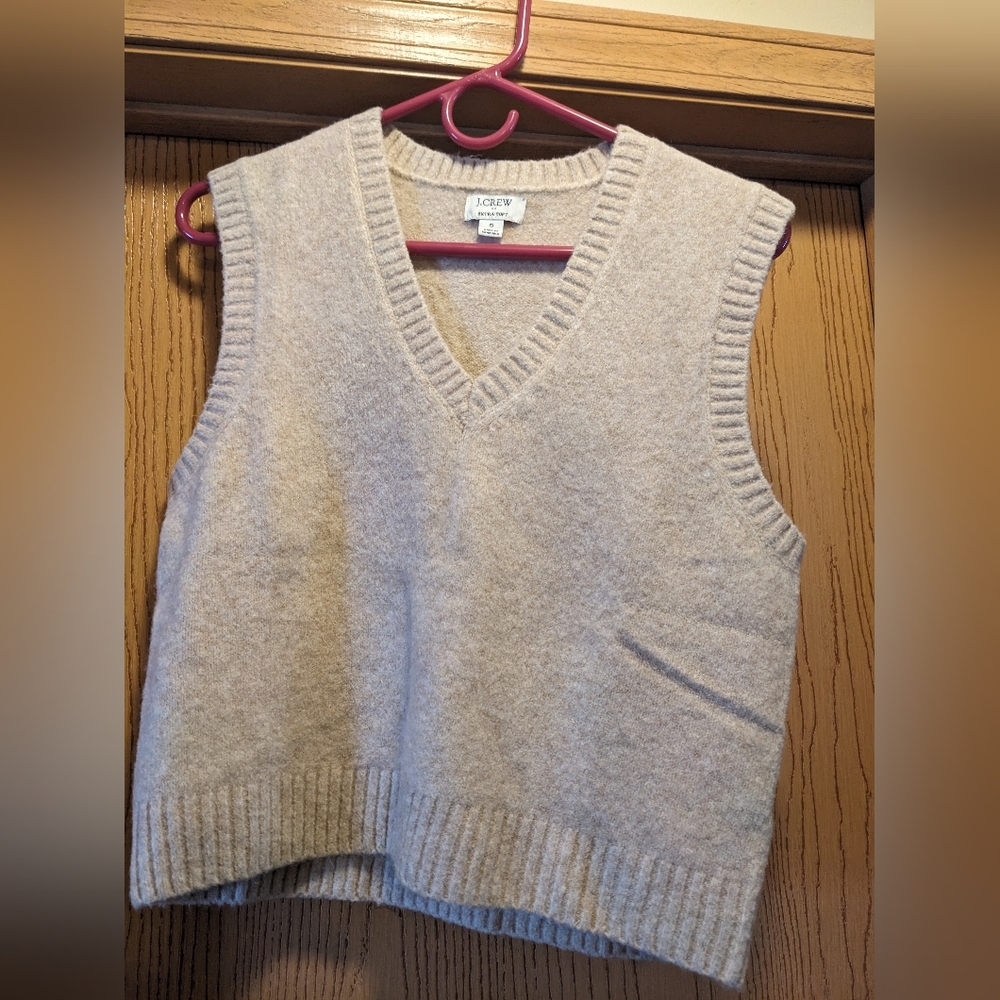 J crew sweater vest